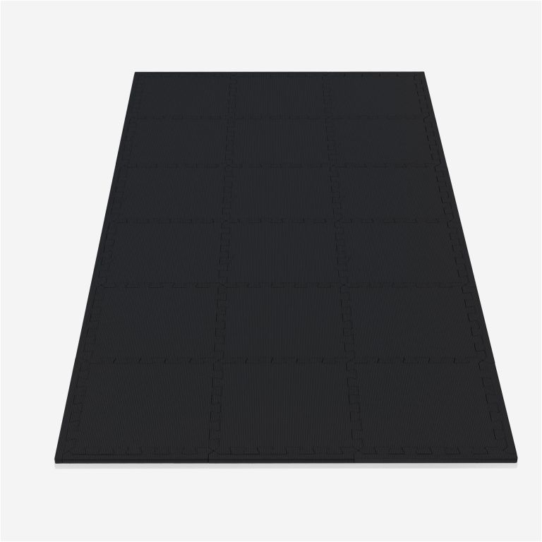 Gorilla Sports Védőszőnyeg szett fekete 18 db