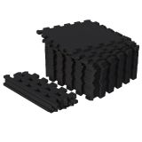 Gorilla Sports Védőszőnyeg szett fekete 18 db