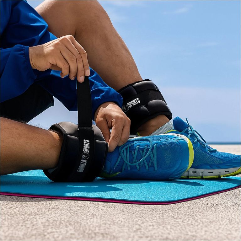 Állítható súlyzó mandzsetták a kézre és a lábra 2× 2,25 kg