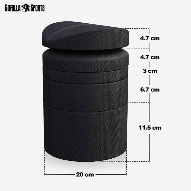 Hátizomnyújtó eszköz állítható 5 résezes