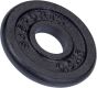 Súlytárcsa készlet 4 kg öntöttvas30 mm furat 8×0,5 kg