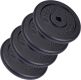 Öntöttvas tárcsakészlet 4x10 kg átmérő 30/31 m