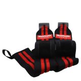 Csuklókötés  2 db fekete-piros