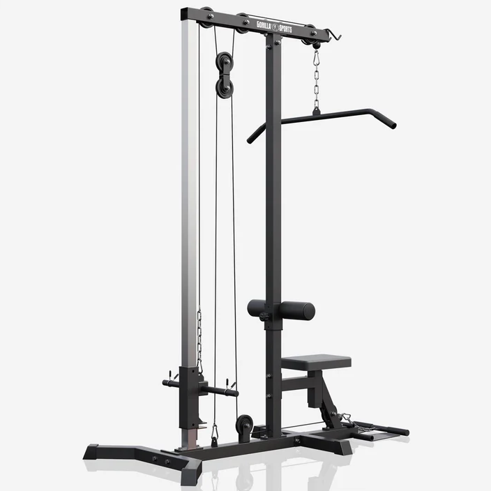 Gorilla Sports Hát- és karsúlyzó állomás fekete