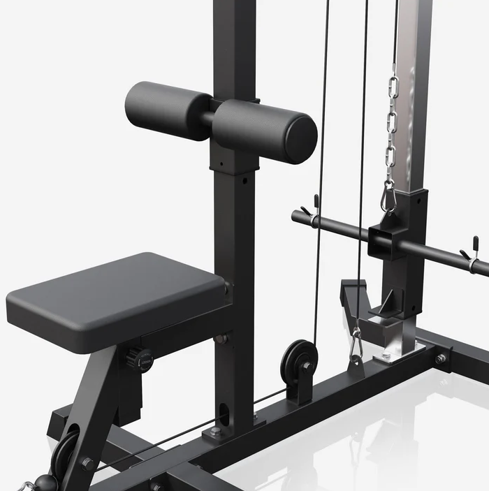 Gorilla Sports Hát- és karsúlyzó állomás fekete