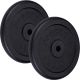 Súlytárcsa szett 2 × 10 kg öntöttvas 30 mm