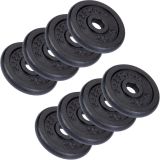 Öntöttvas súlytárcsa szett 30 kg 2 db 30 mm