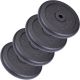 Öntöttvas súlytárcsa szett 25 kg 4 db 30 mm