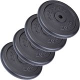 Öntöttvas súlytárcsa szett 20 kg 4 db 30 mm