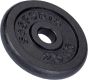 Súlytárcsa szett 6 × 2,5 kg öntöttvas 30 mm