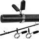 Súlyzókészlet 40 kg 160 cm rúd 30 mm fekete