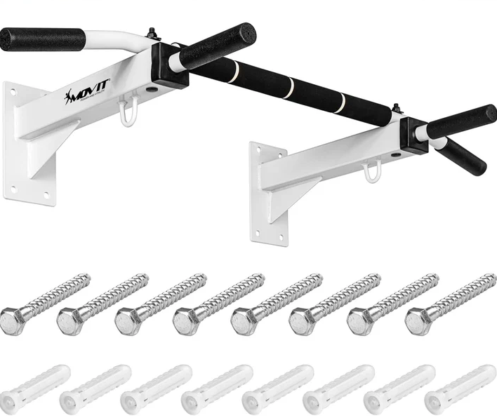 MOVIT Húzódzkodó rúd párnázott fehér