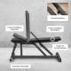GYRONETICS Fitness súlyzópad E-Series 120 cm