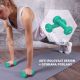Gorilla Sports Egykezes súlyzó aerobikra 2 x 1 kg zöld