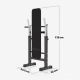 Gorilla Sports Edzőpad + 100 kg súlyzó szettel