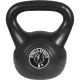 Gorilla Sports Kettlebell súlyzó műanyag  6 kg fekete