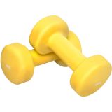 Gorilla Sports Egykezes súlyzó aerobikhoz 8 kg sárga