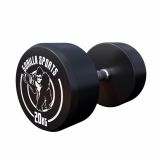 Gorilla Sports Egykezes súlyzó 20 kg  fekete/fehér