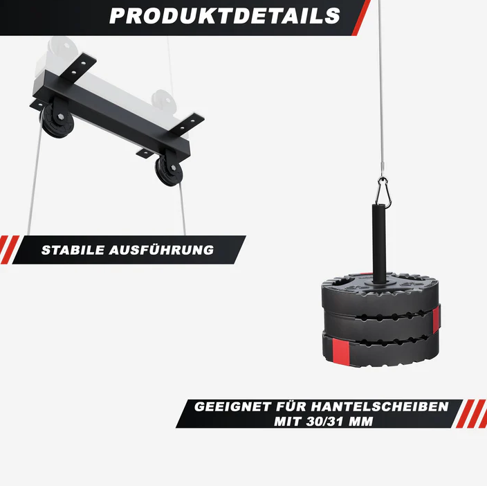 Gorilla Sports Mennyezeti húzódzkodó  30-31 mm