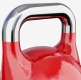Gorilla Sports Kettlebell súlyzó 32 kg piros