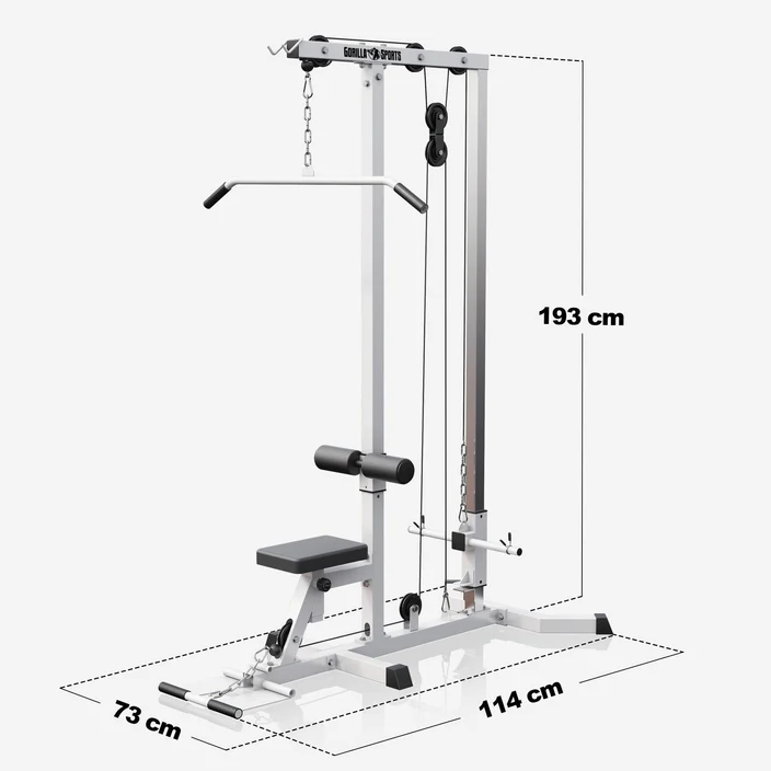 Gorilla Sports Állítható edzőtorony 120 x 195 cm