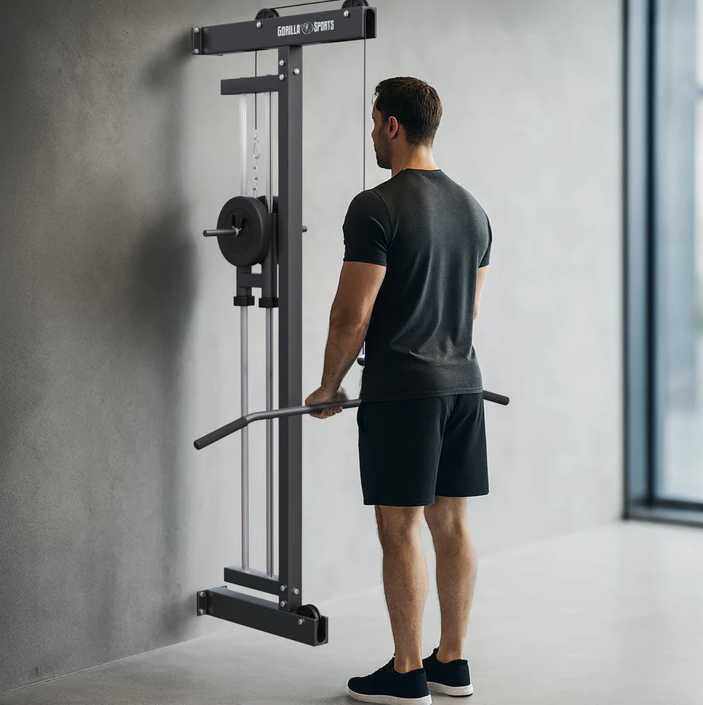 Gorilla Sports Erősítő torony 190 x 75 cm fekete