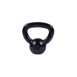 Gorilla Sports Kettlebell öntöttvas súlyzó 4 kg fekete