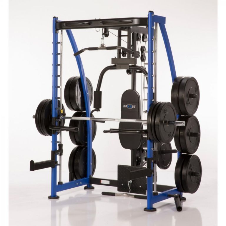 MAXXUS® Multifunkcionális edzőtorony 202 x 182 x 217 cm kék