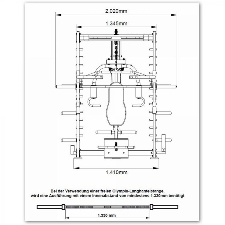 MAXXUS® Multifunkcionális edzőtorony 202 x 182 x 217 cm kék