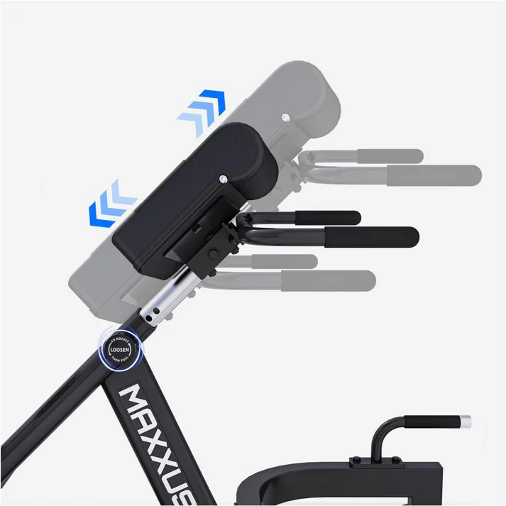 MAXXUS Hiperextenzív háterősítőgép PRO