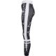 Gorilla Sports Sport női leggings fekete/fehér S