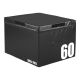 Gorilla Sports Jump Box fekete 60 cm