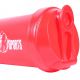Gorilla Sports Shaker rekesszel piros 500 ml