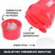 Gorilla Sports Shaker rekesszel piros 500 ml