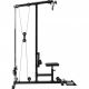 Gorilla Sports Fitness torony  154 x 83 x 210 cm fekete