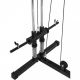 Gorilla Sports Fitness torony  154 x 83 x 210 cm fekete