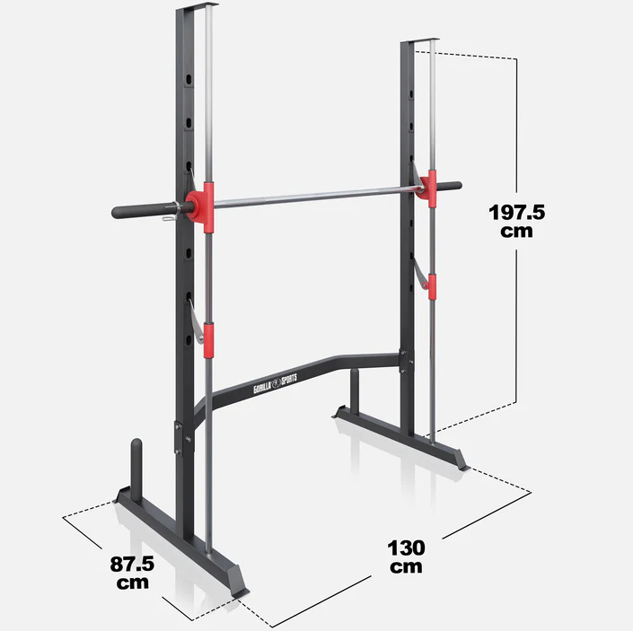 Gorilla Sports Többfunkciós fitnesz állomás 197,5 cm