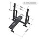 Súlyzós pad olimpiai rúddal és tárcsákkal 130 kg
