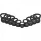 Gorilla Sports Kettlebell súlyzók állvánnyal 93 x 65 x 80 cm