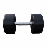 Gorilla Sports Egykezes súlyzó 2 x 20 kg  fekete/fehér