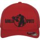 Gorilla Sports Sportsapka piros/fekete S/M