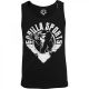 Gorilla Sports Sport ujjatlan póló fekete 2 XL