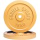 Gorilla Sports Súlytárcsa szett arany 2 x 15 kg