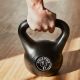 Gorilla Sports Kettlebell súlyzó szett műanyag fekete 30 kg