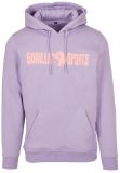 Gorilla Sports Sportpulóver kapucnis lila/korál 2 XL
