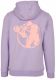 Gorilla Sports Sportpulóver kapucnis lila/korál XL