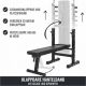 Gorilla Sports Edzőpad II+ súlyzó készlet 100 kg
