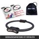 Gorilla Sports Pilates karika 36 cm fekete