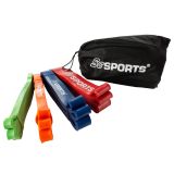 ScSPORTS fitneszszalag készlet 4 db 208 cm