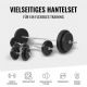 Gorilla Sports Fitnesz szett: pad súlyzó 100 kg szőnyeg